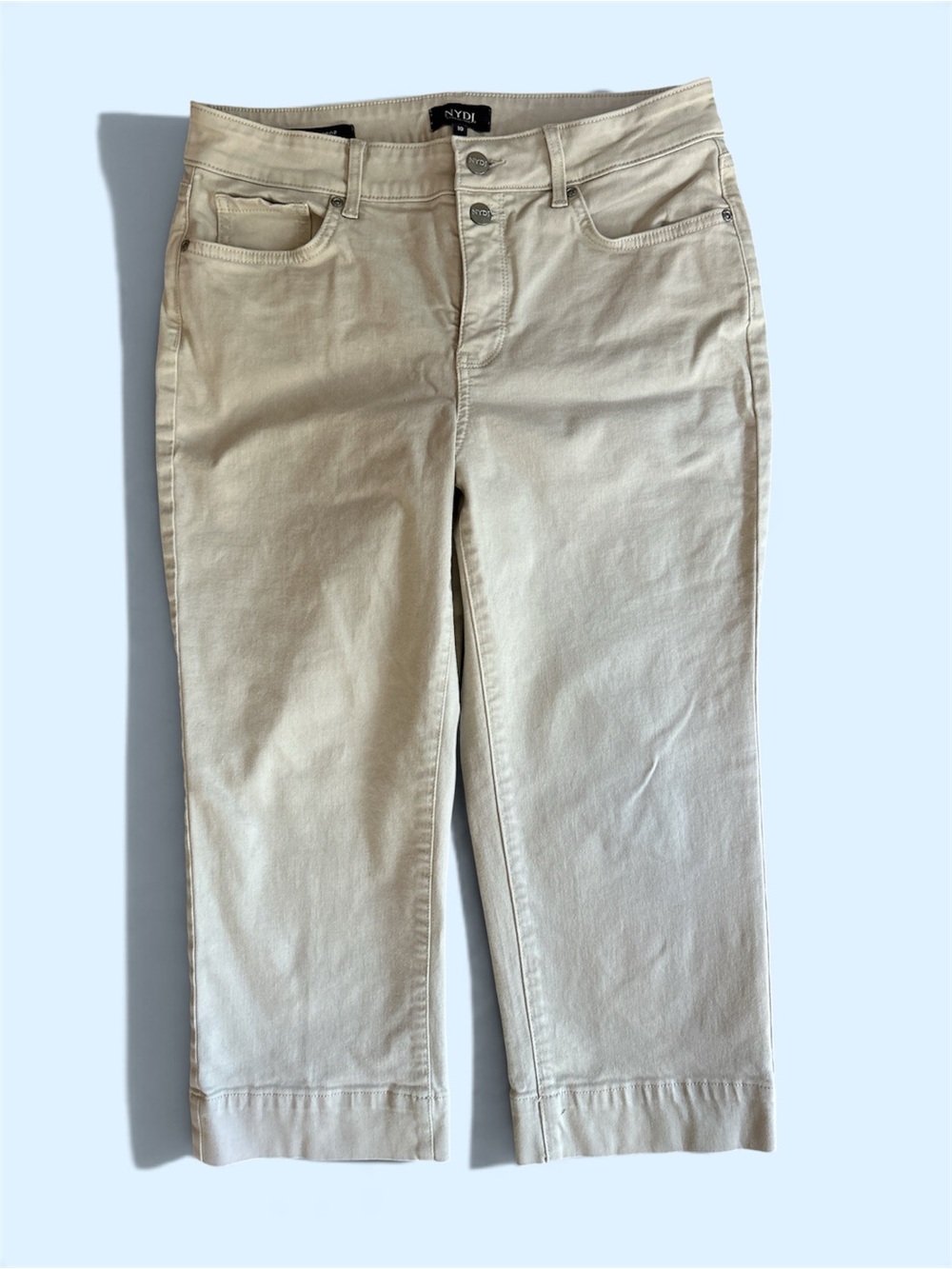 NYDJ Stone Capris Size 10